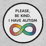 Please be kind, I have Autism | Neurodiversity Patch