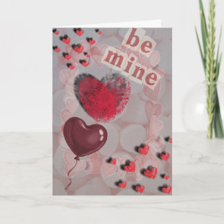 Please be mine card