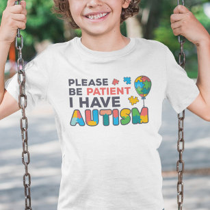 Please Be Patient I Have Autism Puzzles Balloon Hoodie