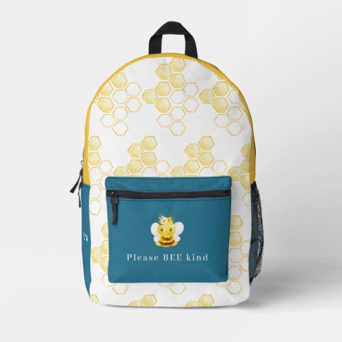 Please Bee Kind Backpack
