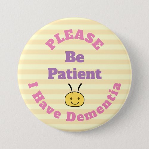 Please bee patient button