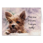 Please Come Home Soon I Miss You Terribly (Front Horizontal)