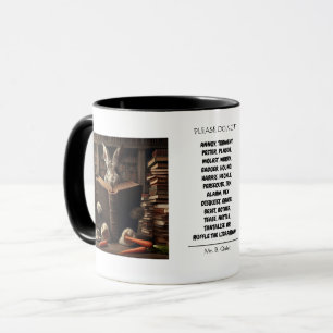 Please do not annoy the Librarian Fun Pun Mug