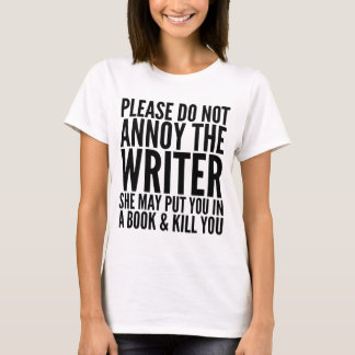 Writer T-Shirts & Shirt Designs | Zazzle