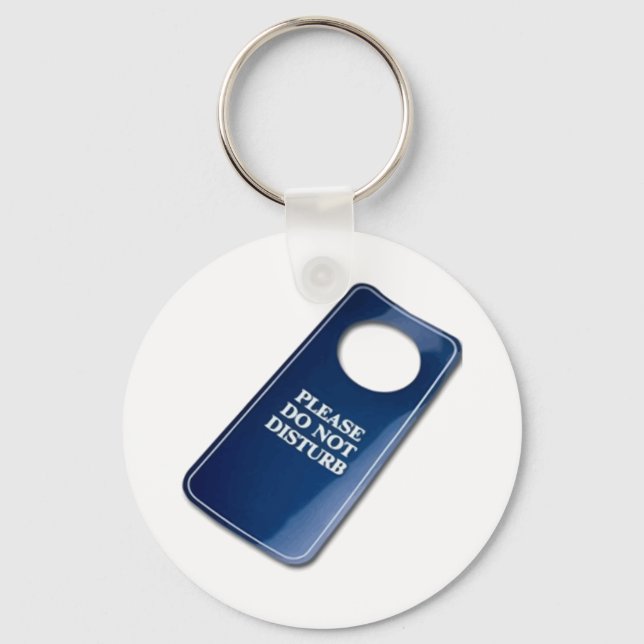 Please do not disturb keychain (Front)