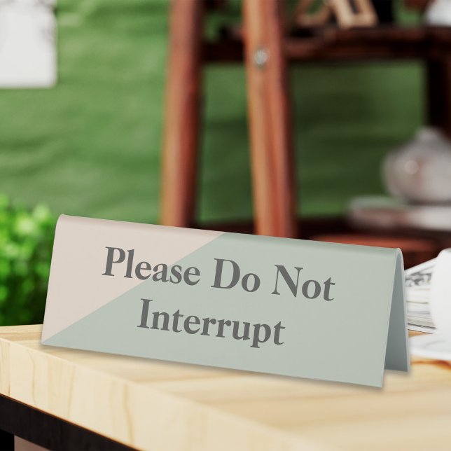 Please Do Not Disturb Quiet Space Flip Table Tent (Please Do Not Disturb Quiet Space Flip Table Tent)