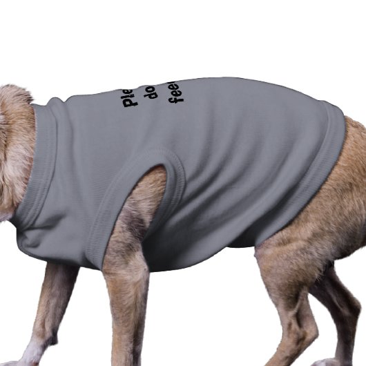 Please do not feed me! tee (Side)