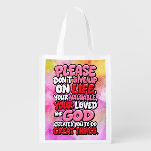 Please don’t give up grocery bag