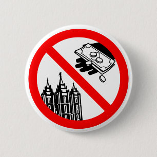 Please Don't Feed the Church Button