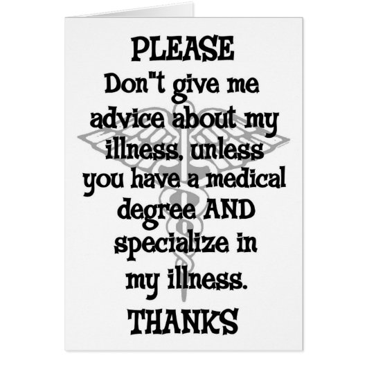 Please Don't Give Advice (Front)