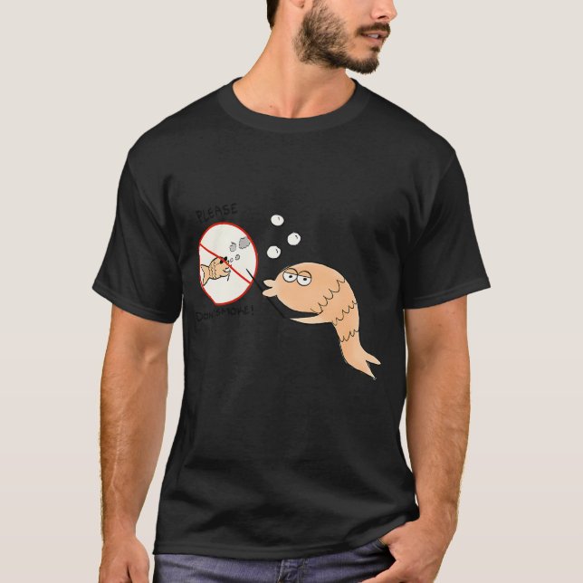 Please Don't Smoke T-Shirt (Front)