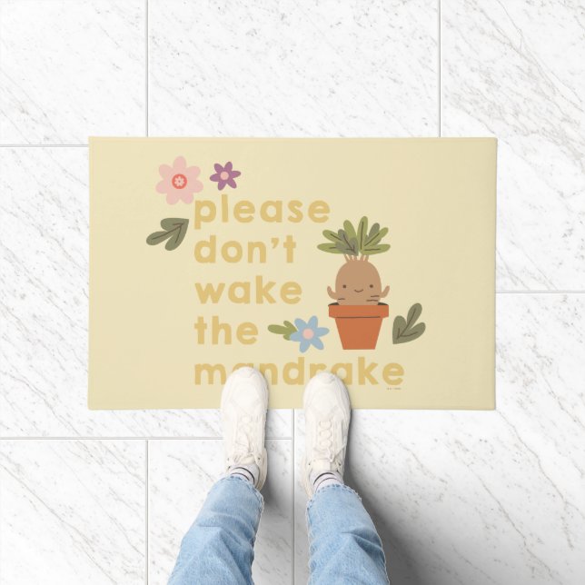 Please Don't Wake The Mandrake Doormat (Indoor)