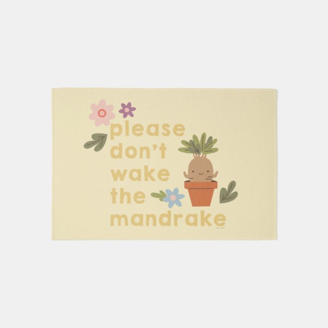 Please Don't Wake The Mandrake Rug (Front)