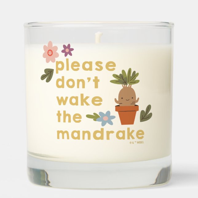 Please Don't Wake The Mandrake Scented Candle (Front)