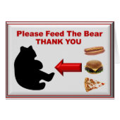 Please Feed the Bear (Front Horizontal)