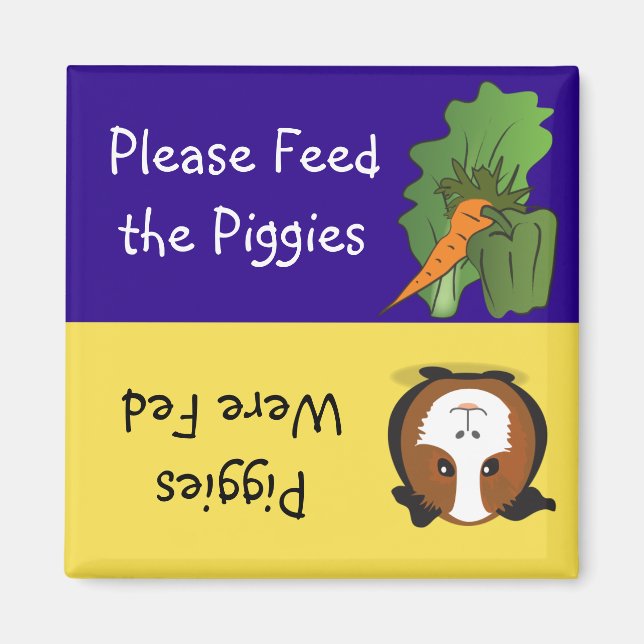 Please Feed the Piggies Magnet (Front)