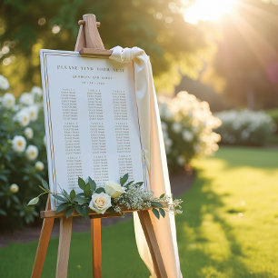 Please Find Your Seat Wedding Seating Chart