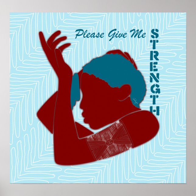 Please Give Me Strength Poster (Front)
