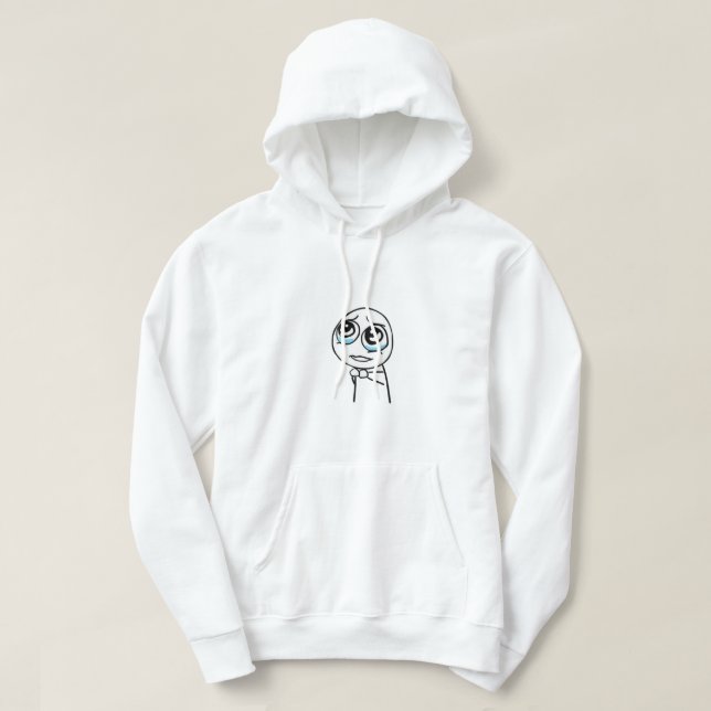 Please Guy Meme Hoodie (Design Front)