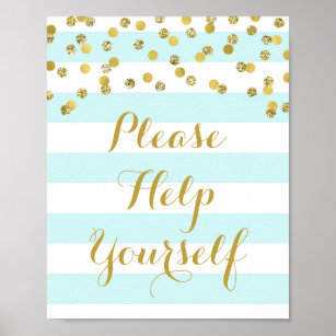 Please Help Yourself Posters &amp; Photo Prints | Zazzle