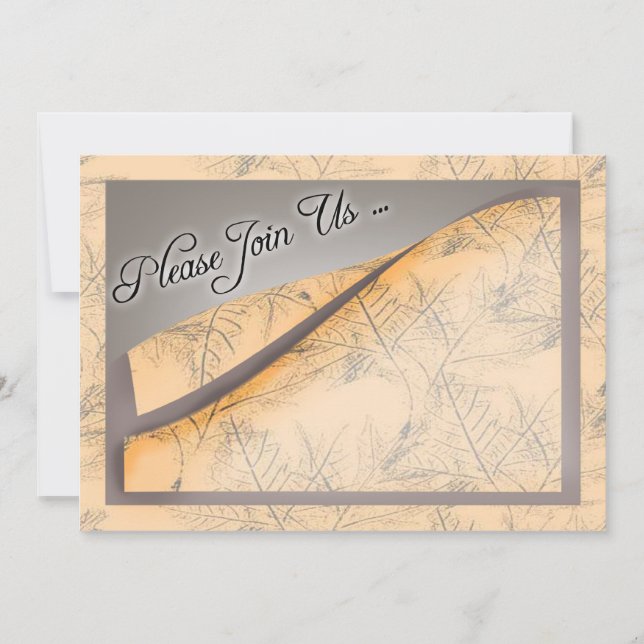 Please Join Us Birthday Party Invitation (Front)