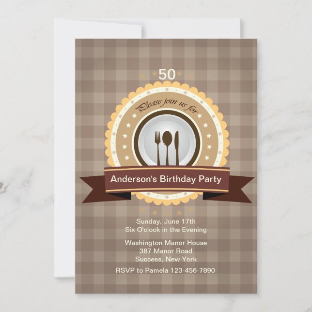 Please Join Us For... Invitation (Front)