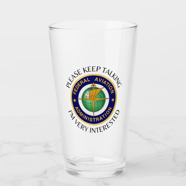 Please keep talking FAA glass (Front)