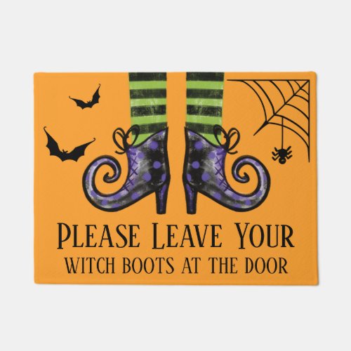 Please Leave Your Witch Boots At The Door Doormat