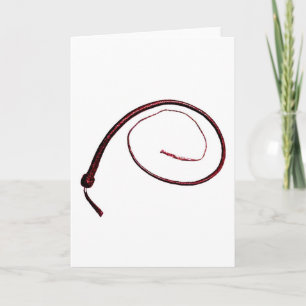 PLEASE LET ME FEEL YOUR WHIP! HOLIDAY CARD