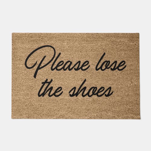 Please Lose The Shoes Doormat