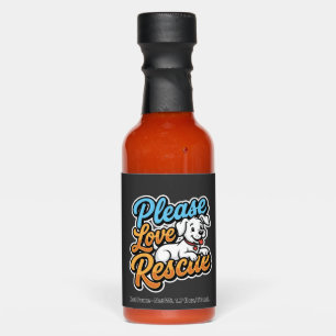 Please Love Rescue Dog Hot Sauces