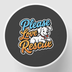 Please Love Rescue Dog Mini Candle Favors