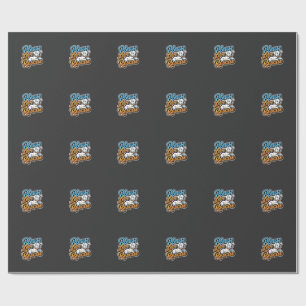 Please Love Rescue Dog Wrapping Paper
