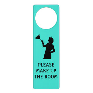 Please Make Up The Room Door Hanger