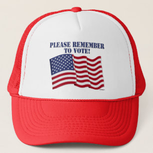 PLEASE REMEMBER TO VOTE! TRUCKER HAT