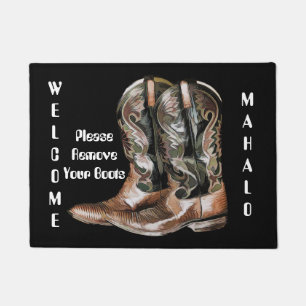 Please Remove Boots Doormat