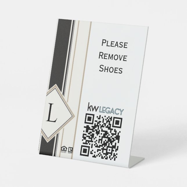Please remove shoes sign   (Front)