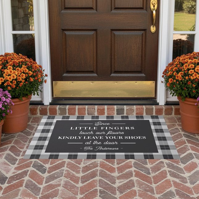 Please Remove Your Shoes Personalized Doormat (Creator Uploaded)