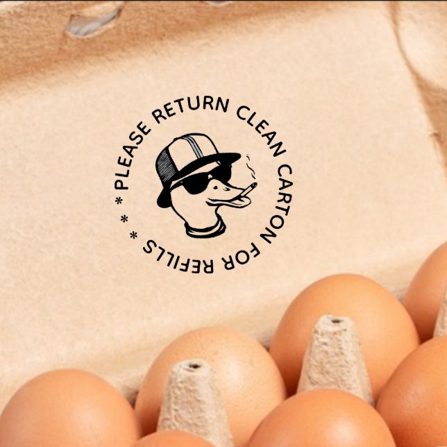 Please return carton egg stamp (Creator Uploaded)