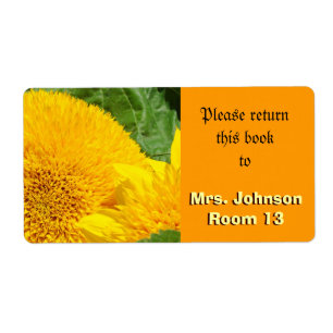 Please return this Book to Teacher's Name room # Label