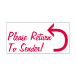 [ Thumbnail: "Please Return to Sender!" Rubber Stamp ]