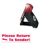 [ Thumbnail: "Please Return to Sender!" Rubber Stamp ]