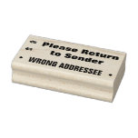 [ Thumbnail: "Please Return to Sender" "Wrong Addressee" Rubber Stamp ]