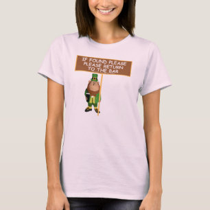 Please return to the bar-funny Irish T-Shirt