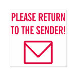 [ Thumbnail: "Please Return to The Sender!" & Envelope Icon Self-Inking Stamp ]