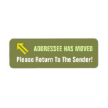 [ Thumbnail: "Please Return to The Sender!" Label ]