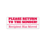 [ Thumbnail: "Please Return to The Sender!" Rubber Stamp ]