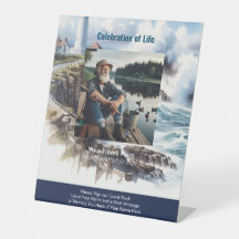 Please Sign Guest Book Pedestal Sign