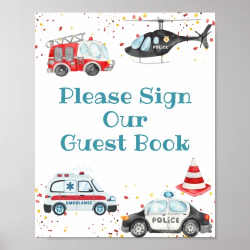 Please Sign our Guest Sound the alarm Sign