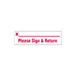 [ Thumbnail: "Please Sign & Return" + Signature Line ]